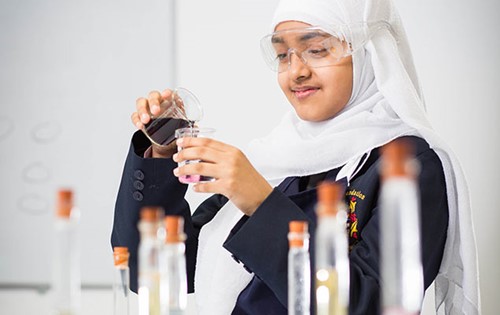 Central Foundation Girls' School stem experiment