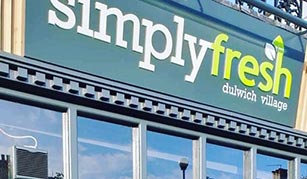 Simply fresh shop fron