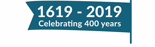 Celebrating 400 years banner